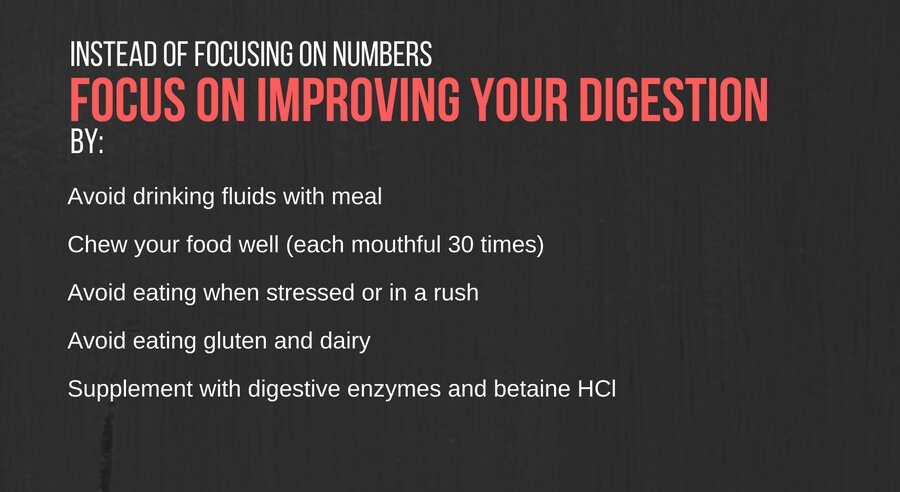 IIFYM tips: focus on improving your digestion for maximum absorption