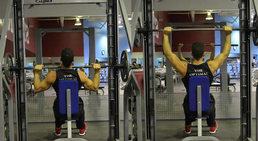 Military Press On Smith Machine