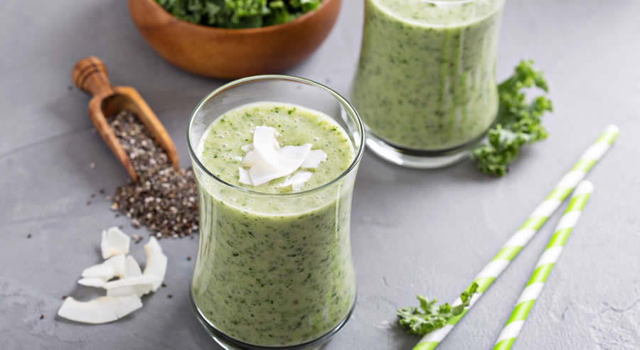 Coconut Kale Matcha as Recommended by a Holistic Nutiritonist