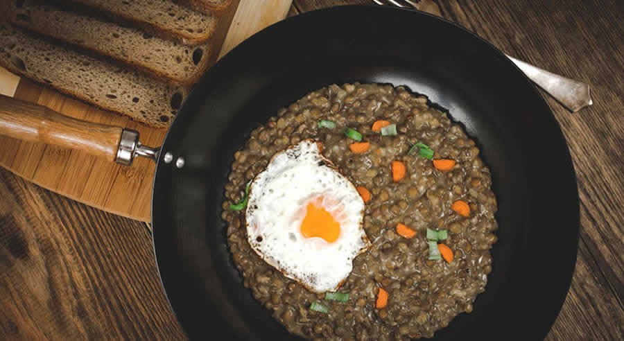 Eggs & Lentils as Recommended by a Holistic Nutritionist