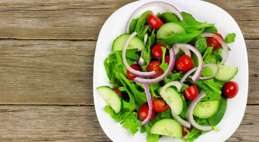 Garden Salad as Recommended by a Holistic Nutiritonist