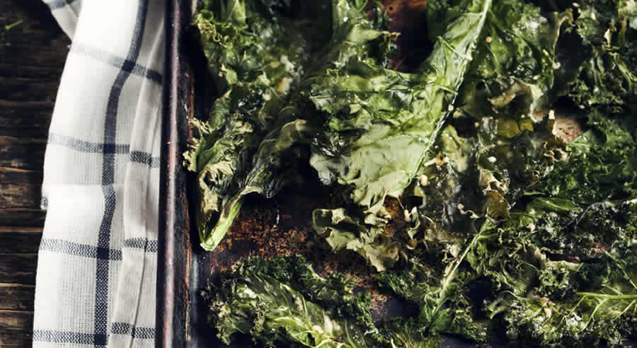 Kale Chips as Recommended by a Holistic Nutritionist