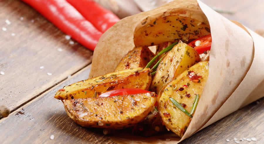 Roasted Potato Wedges as Recommended by a Holistic Nutiritonist