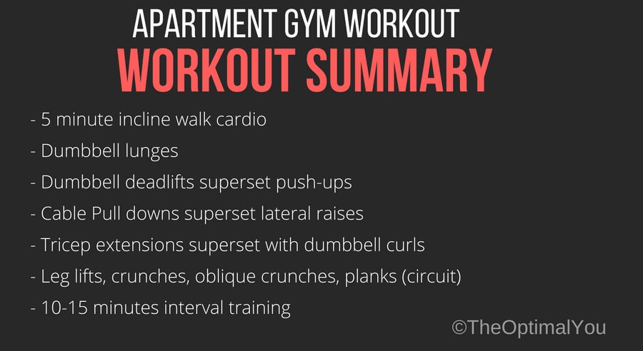 Apartment Gym Workout: The Definitive Guide To Fitness
